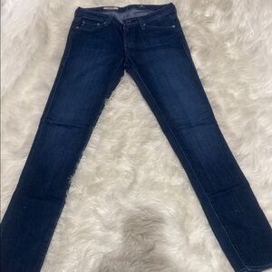 AG Adriano Goldschmied Dark Indigo Skinny Jeans
